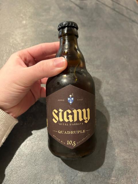 Abbaye de Signy Quadruple, Bière De L'Abbaye De Signy