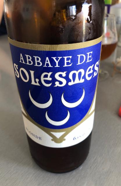 Abbaye De Solesmes 6.4%, Brasserie De L'Abbaye De Solesmes, France