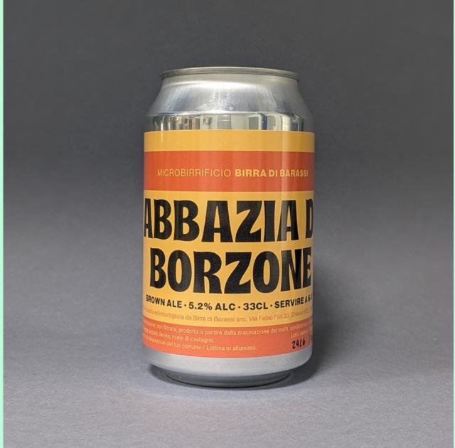 Abbazia di Borzone 5.2%, Birra di Barassi, Italy