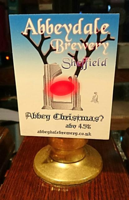 Abbey Christmas 4.5%, Abbeydale Brewery, England