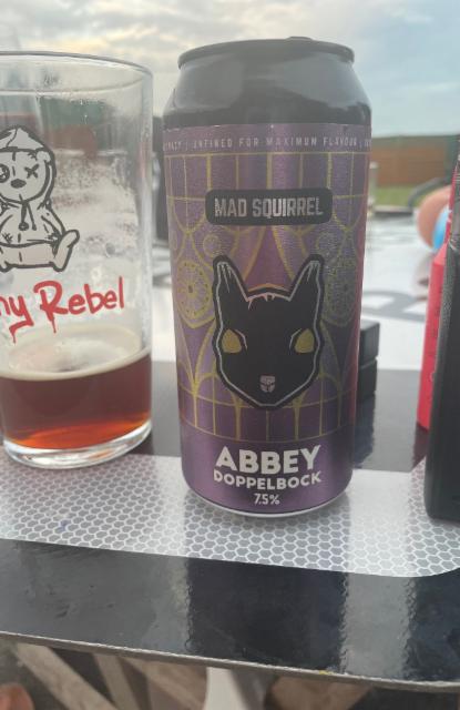 Abbey Doppelbock 7.5%, Mad Squirrel Brewing, England