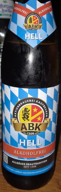 abk hell alkoholfrei, ABK Aktienbrauerei Kaufbeuren