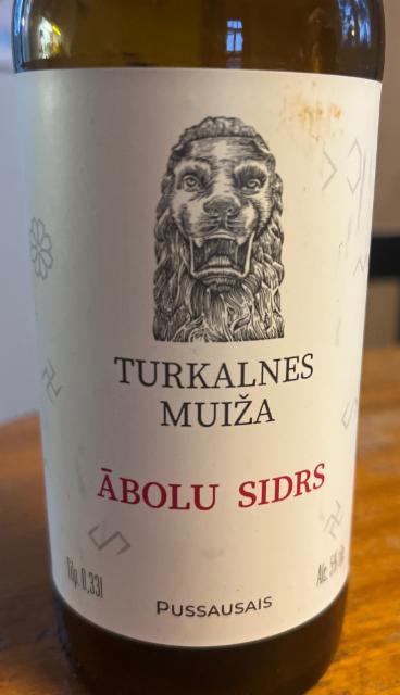 Ābolus Sidrs, Turkalnes Muiža