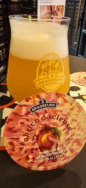 Abrico'dacieuse 4.7%, Les 3 Brasseurs / The 3 Brewers, France