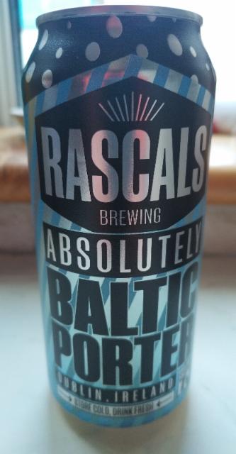 Absolutely Baltic Porter 7.0%, Rascals Brewing, Ireland