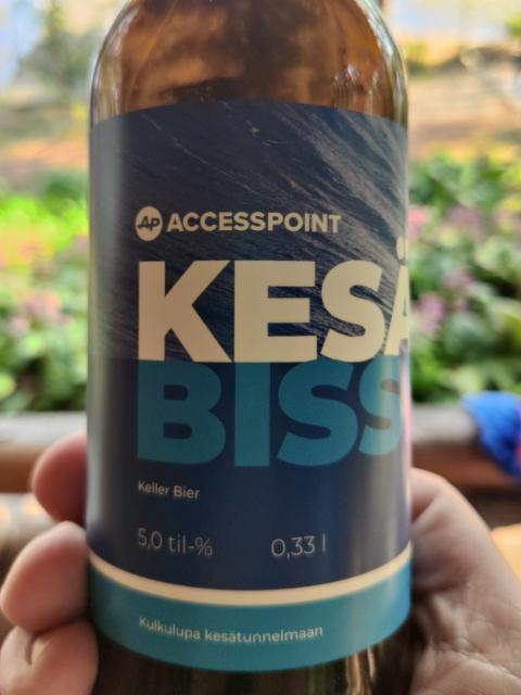 Accesspoint Kesä bisse (Keller) 5.0%, Stadin Panimo, Finland