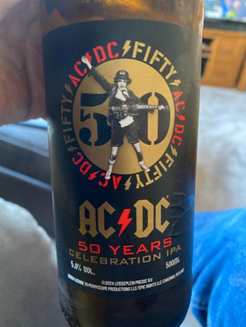 AC/DC 50 Years Celebration IPA 5.0%, Williams Bros. Brewing Co., Scotland