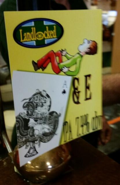Ace & E 7.4%, Landlocked Brewing Co, England