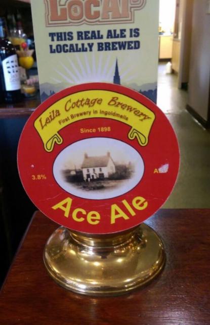 Ace Ale 3.8%, Leila Cottage Brewery, England