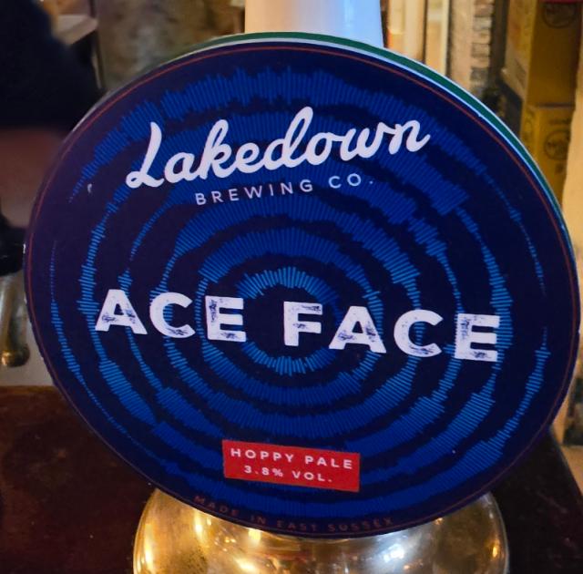 Ace Face 3.8%, Lakedown Brewing Co., England