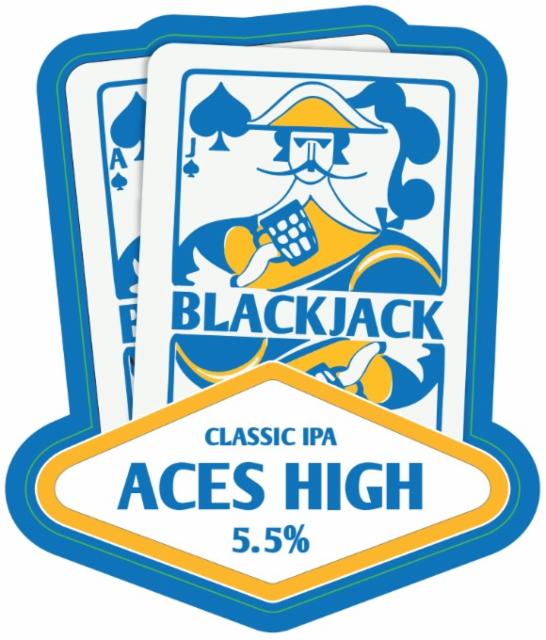 Aces High 5.5%, Blackjack Brewing Company, England