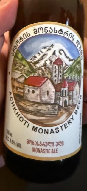 Achkhoti Monastic Ale, Achkhoti Monastery Brewery