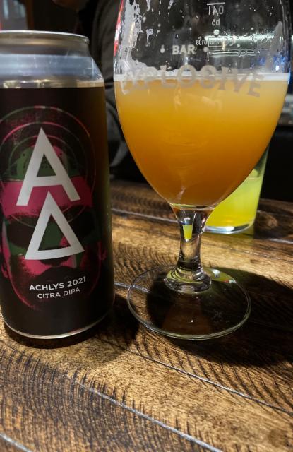 Achlys citra dipa 8.2%, Alpha Delta Brewing, England