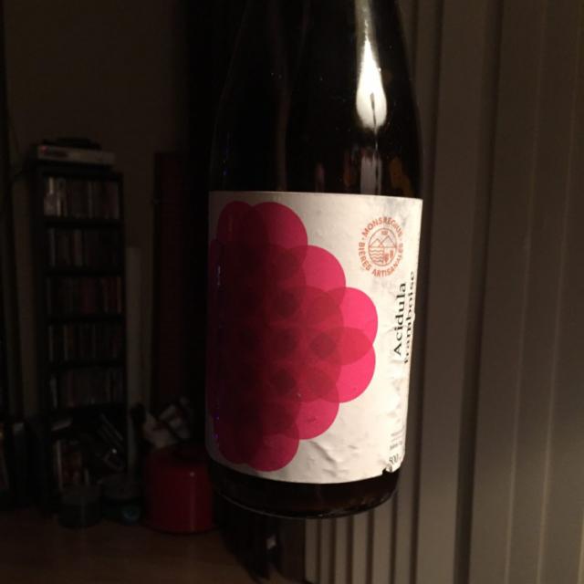 Acidula framboise 5.2%, MonsRegius Bières Artisanales, Canada