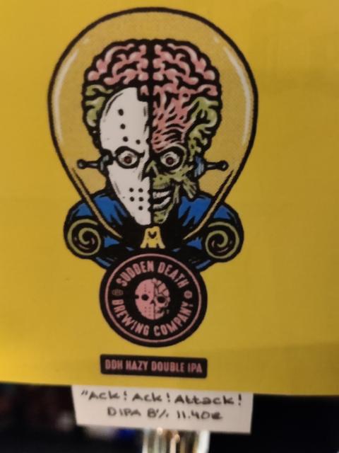 Ack! Ack! Attack! 8.0%, Sudden Death Brewing Co., Germany