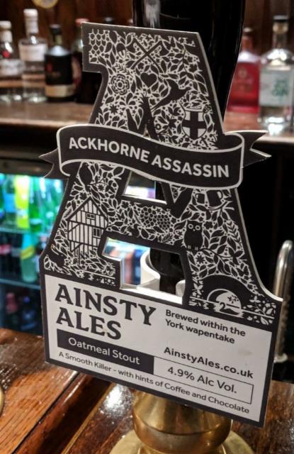 Ackhorne Assassin 4.9%, Ainsty Ales, England
