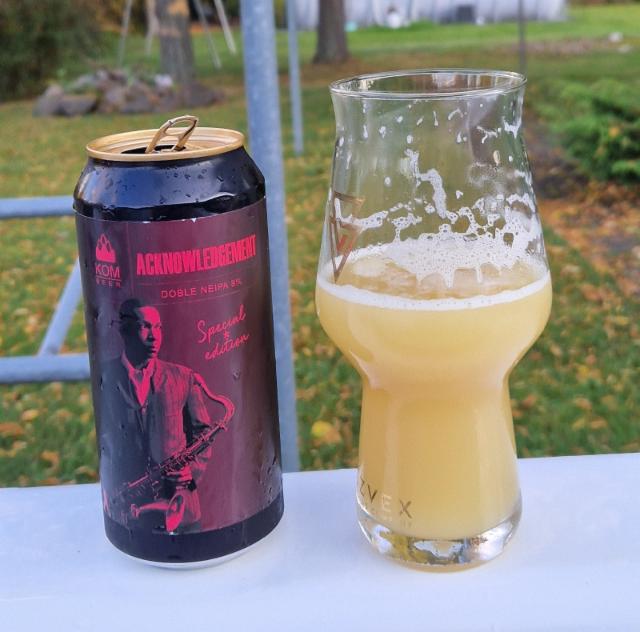 Acknowledgement 8.0%, KOM Beer, Spain