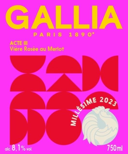 Acte III 8.1%, Gallia Paris (Heineken), France