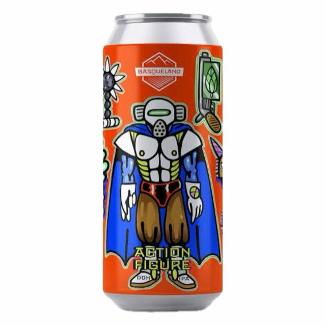Action figure 6.7%, Basqueland Brewing, Spain