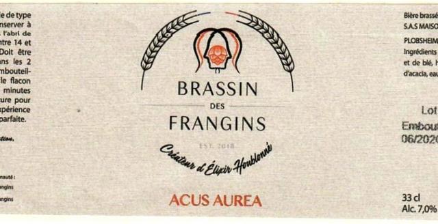 Acus Aurea, Brassin Des Frangins