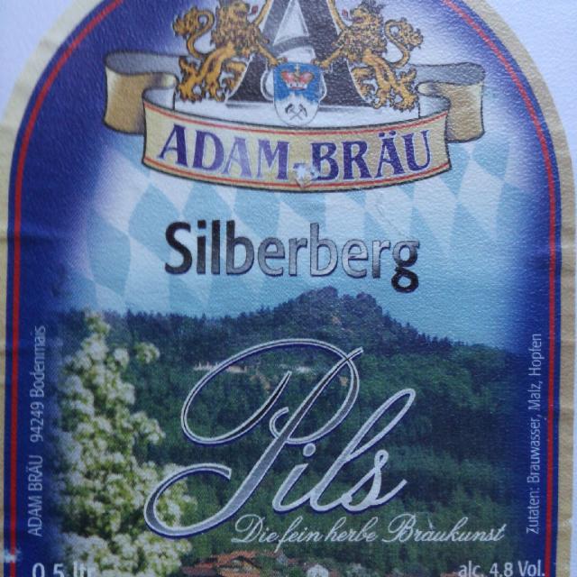 Silberberg Pils 4.8%, Adam-Bräu, Germany