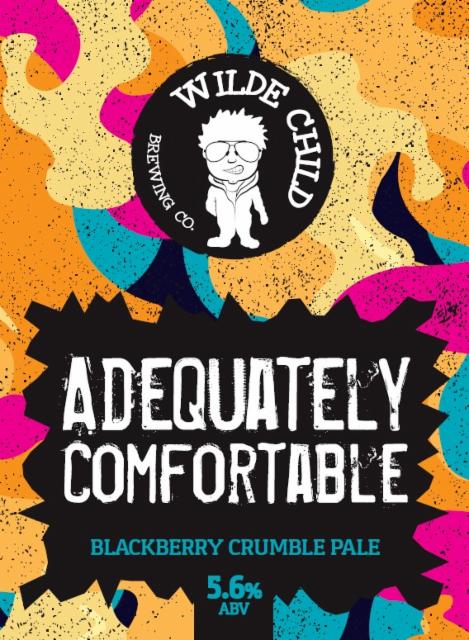 Adequately Comfortable 5.6%, Wilde Child Brewing Co., England