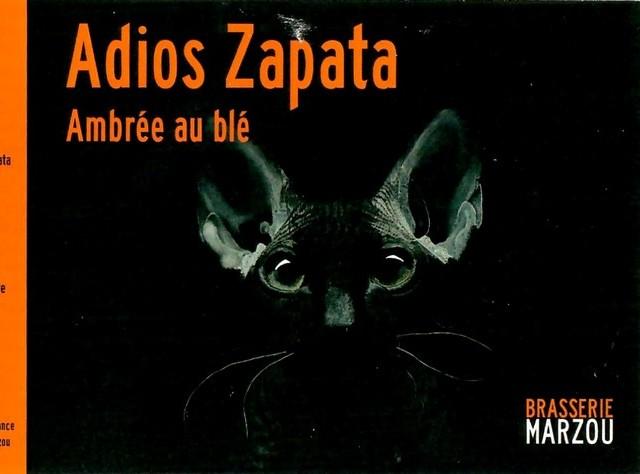 Adios Zapata 6.5%, Brasserie Marzou, France