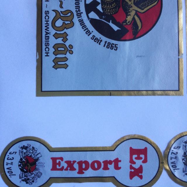 Wiernsheim Export 5.3%, Adler Bräu Wiernsheim, Germany