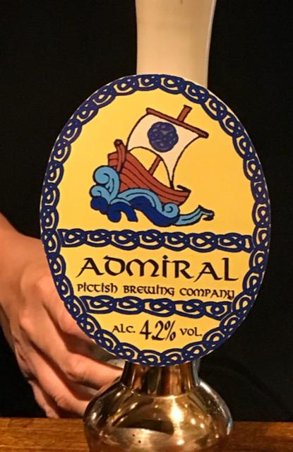 Admiral 4.2%, Pictish Brewing Company, England
