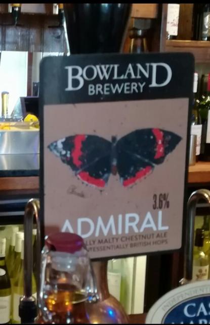 Admiral 3.6%, Bowland Brewery, England