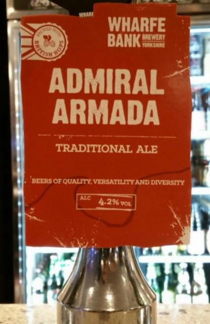 Admiral Armada 4.2%, WharfeBank Brewery, England