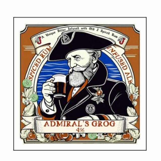Admiral's Grog 4.4%, Wadworth Brewery, England