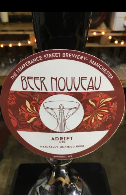 Adrift 3.9%, Beer Nouveau, England