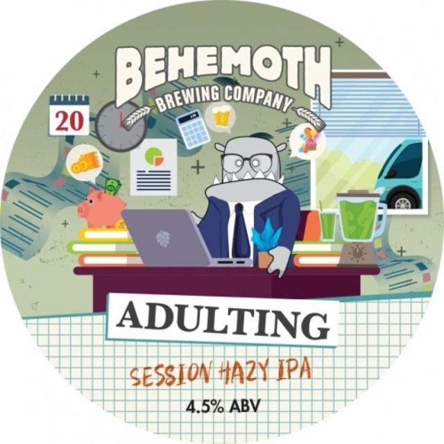 Adulting 4.5%, Behemoth Brewing Company, New Zealand