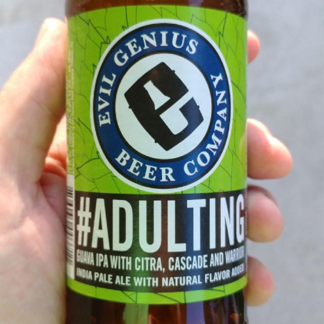 #Adulting 6.8%, Evil Genius Beer Company, United States
