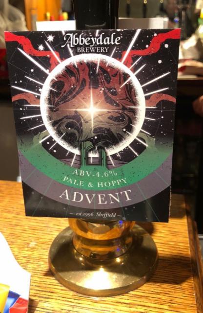 Advent 4.6%, Abbeydale Brewery, England