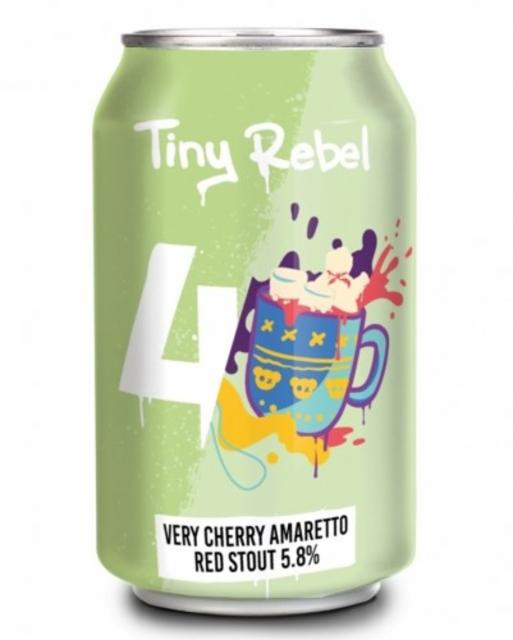 Advent Calendar 2022 #04 Very Cherry Amaretto Red Stout 5.8%, Tiny Rebel Brewing, Wales