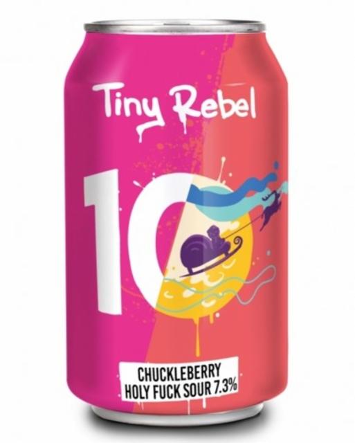 Advent Calendar 2022 #10 Chuckleberry Holy Fuck Sour 7.3%, Tiny Rebel Brewing, Wales