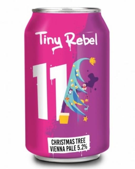 Advent Calendar 2022 #11 Christmas Tree Vienna Pale 5.2%, Tiny Rebel Brewing, Wales