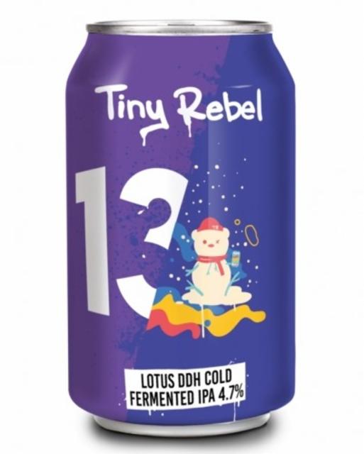 Advent Calendar 2022 #13 Lotus DDH Cold Fermented IPA 4.7%, Tiny Rebel Brewing, Wales