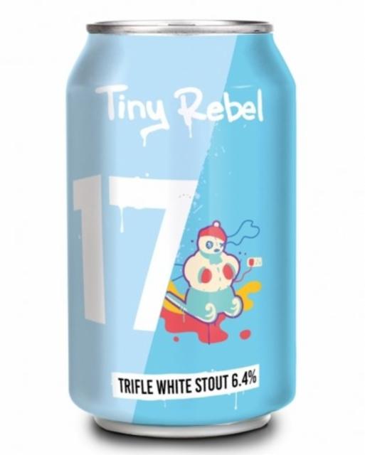 Advent Calendar 2022 #17 Trifle White Stout 6.4%, Tiny Rebel Brewing, Wales
