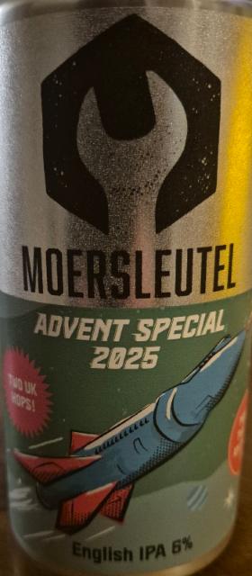 advent special 2025: English ipa, Brouwerij De Moersleutel