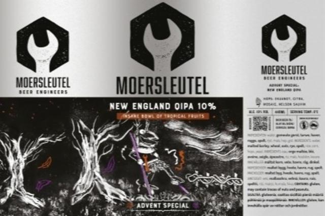 Advent Special New England QIPA 10.0%, Brouwerij De Moersleutel, Netherlands