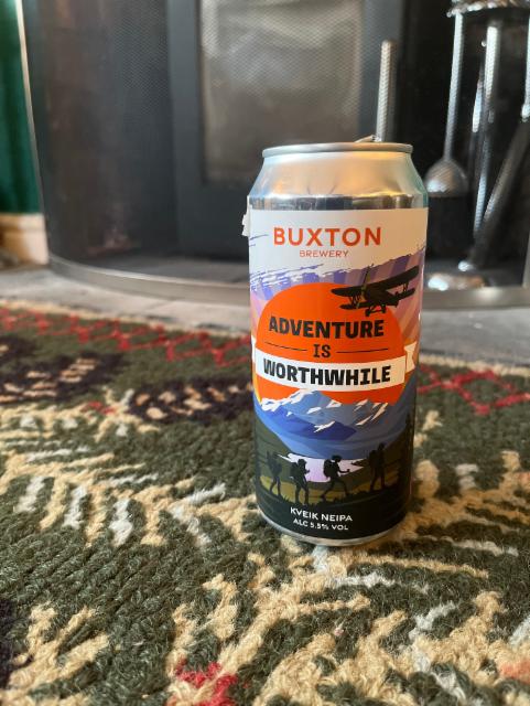 Adventure is worthwhile 5.5%, Buxton Brewery, England
