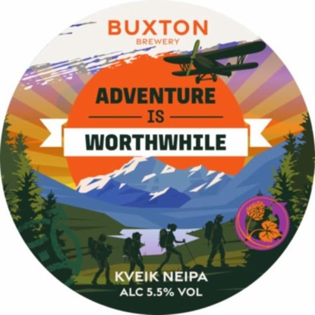Adventure Is Worthwhile 5.5%, Buxton Brewery, England