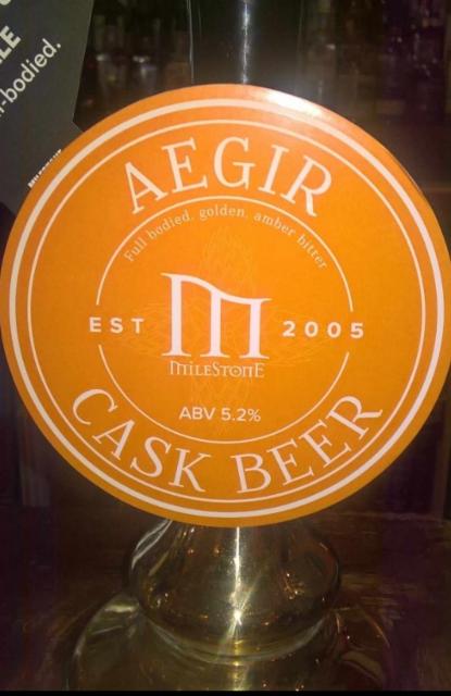 Aegir 5.2%, Milestone Brewery, England