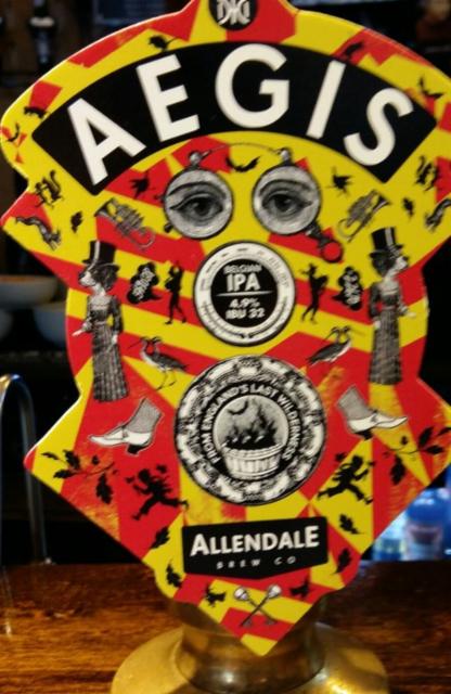 Aegis 4.9%, Allendale Brewery, England