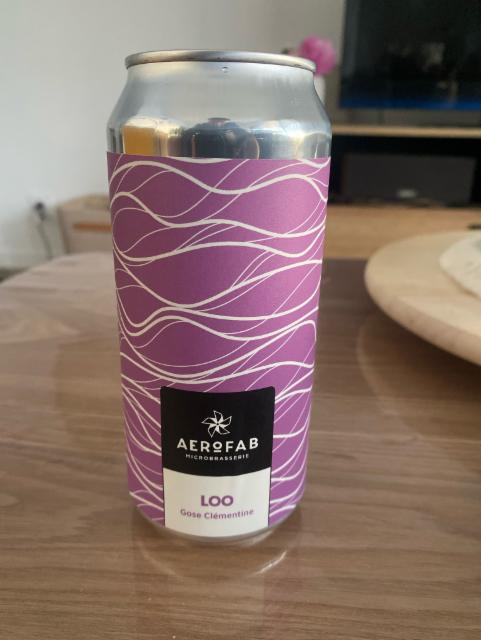 Aerofab gose clémentine 3.5%, Aerofab, France