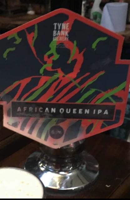 African Queen IPA 6.2%, Tyne Bank Brewery, England