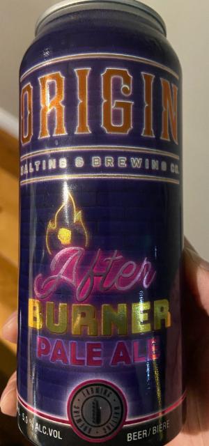 After Burner Pale Ale, Original Malting & Brewing Co.